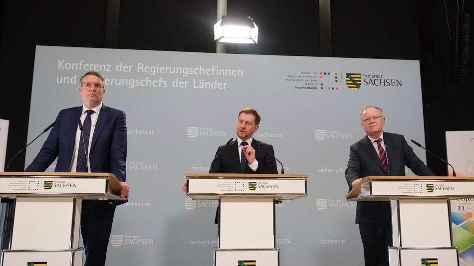 Ministerpräsidentenkonferenz in Leipzig