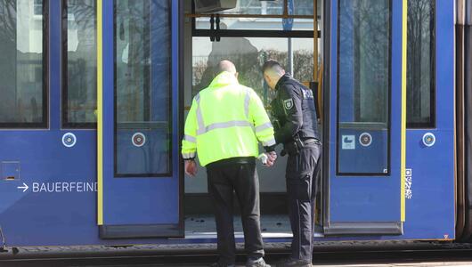 Brandanschlag in Straßenbahn in Gera