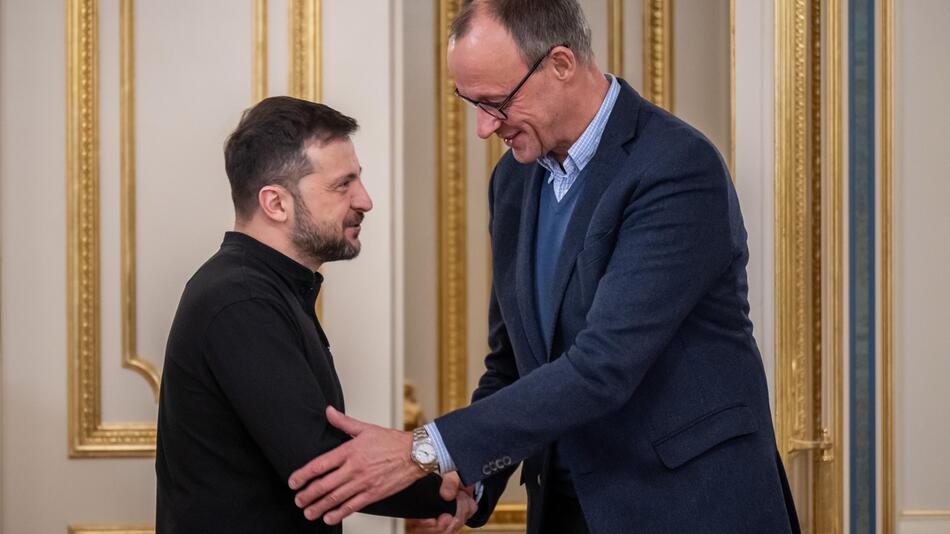 Selenskyj und Merz