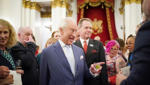 Empfang im Buckingham Palace