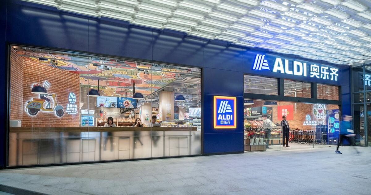 Aldi in China So luxuriös sind die neuen Filialen in Shanghai WEB.DE