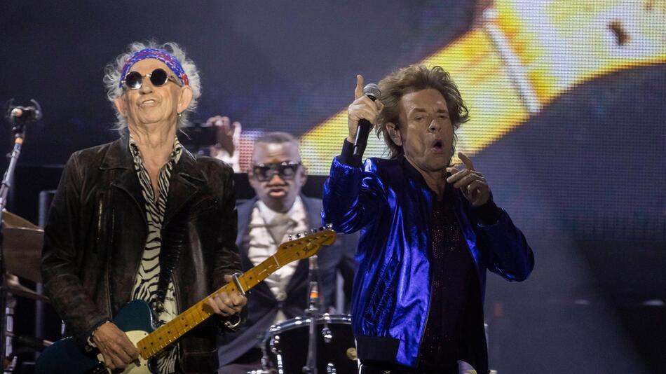 Mick Jagger und Keith Richards.