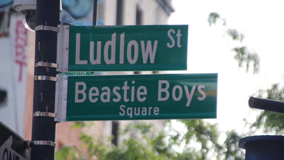 Der "Beastie Boys Square" in New York