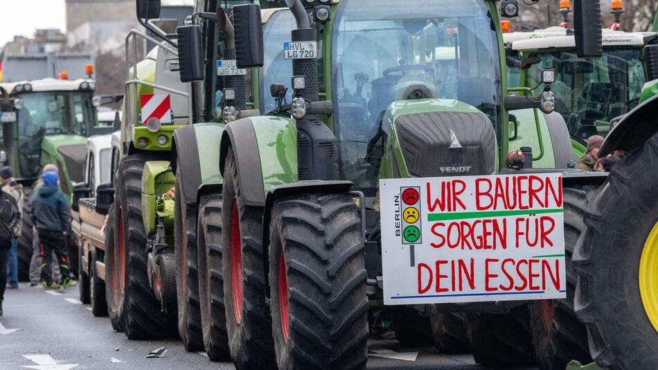 Bauernproteste – Großkundgebung in Berlin