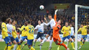 Eintracht Braunschweig kassiert ein Gegentor.