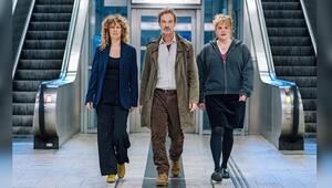 Das aktuelle Dortmunder Kern-"Tatort"-Team: Jörg Hartmann (M.) als Kommissar Peter Faber ...