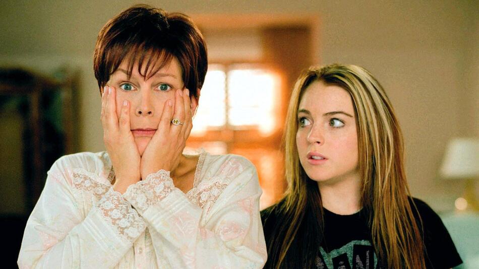 Bald wiedervereint: Jamie Lee Curtis (l.) und Lindsay Lohan 2003 in "Freaky Friday - Ein voll ...