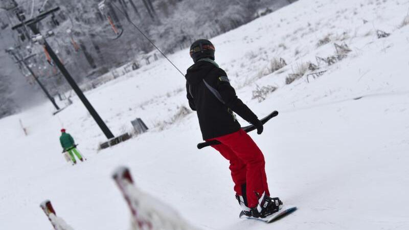 Snowboard-Fahrer