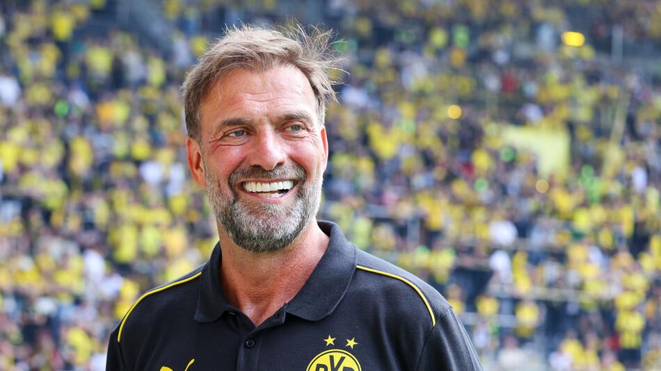 Jürgen Klopp beim Abschiedsspiel für BVB-Profis