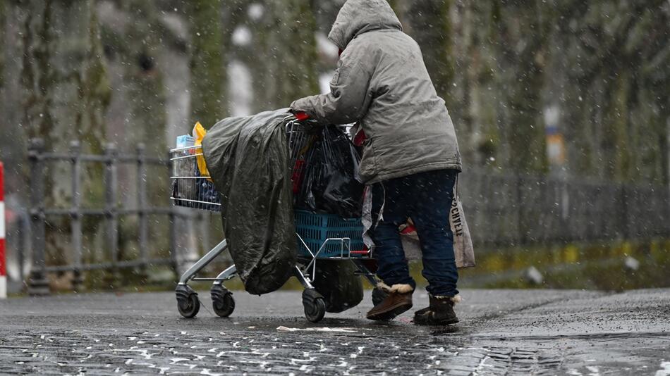 Notunterkünfte für Obdachlose im Winter