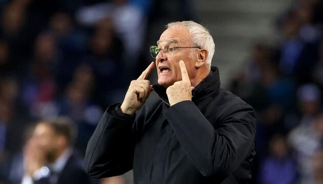 Italienischer Fußballtrainer Claudio Ranieri