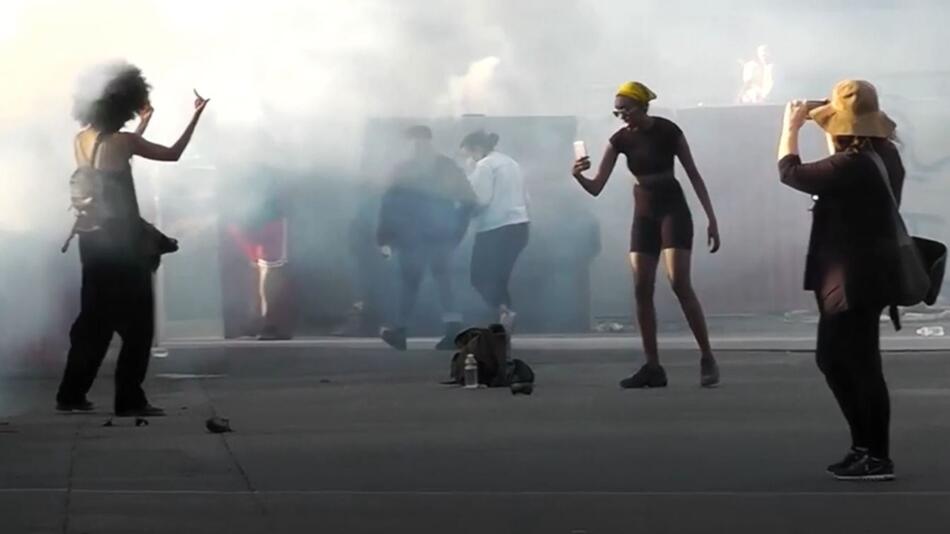 In den USA kommt es weiter zu Protesten nach der Ermordung des Afroamerikaners George Floyd.