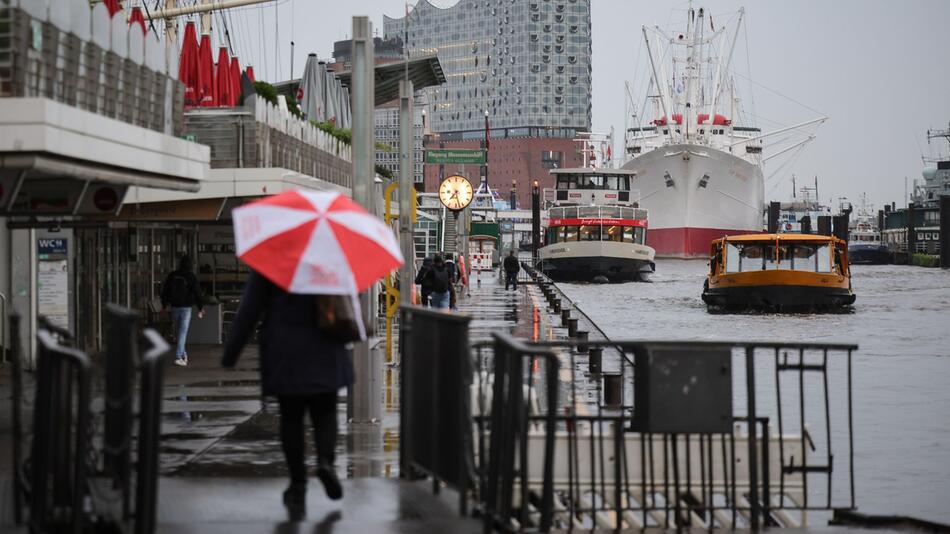 Regen in Hamburg