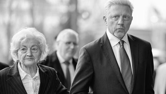 Boris Becker und seine Mutter Elvira Becker