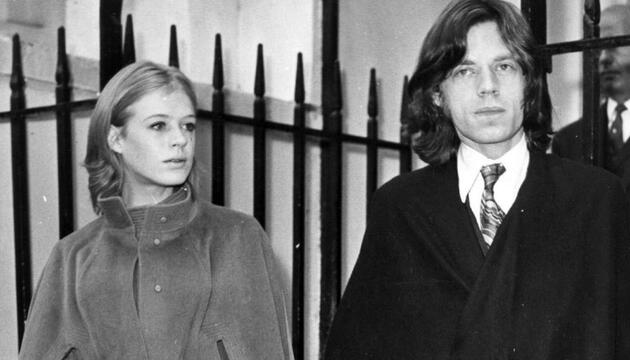 Mick Jagger und Marianne Faithfull im Juni 1969 in London.