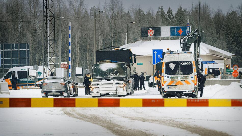 Vier finnisch-russische Grenzübergänge geschlossen