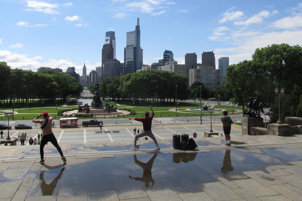 "Rocky Steps" in Philadelphia