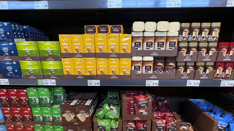 Barissimo-Regal bei Aldi