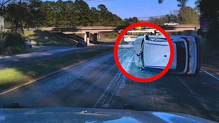 Fluchtversuch nach Verkehrskontrolle in Texas: Crash nach Verfolgungsjagd