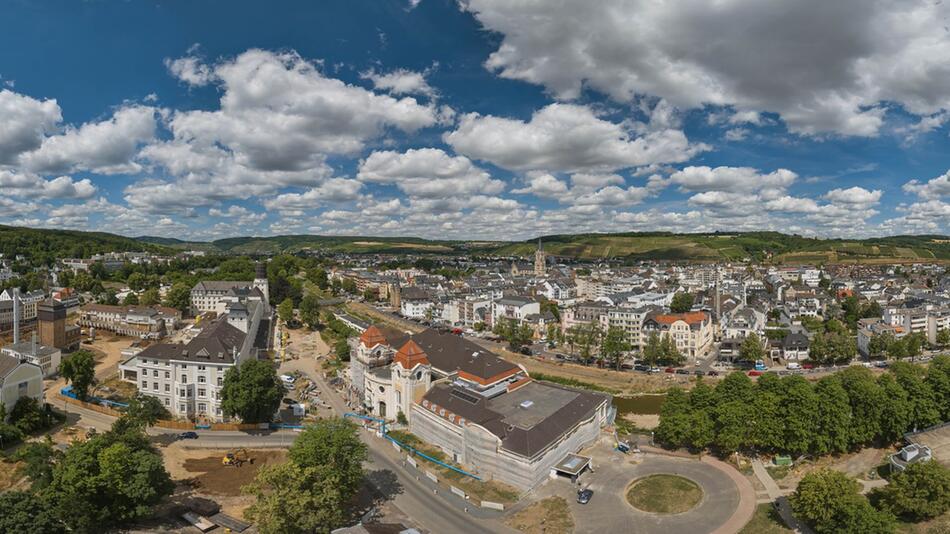 Wiederaufbau nach der Flutkatastrophe im Ahrtal