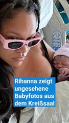 Rihanna zeigt ungesehene Babyfotos
