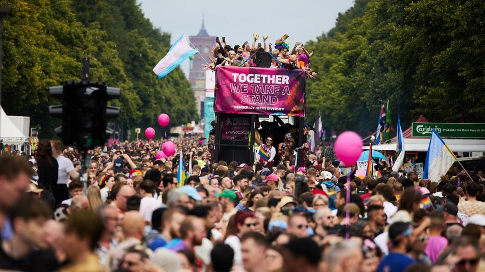Hunderttausende zum Berliner Christopher Street Day erwartet