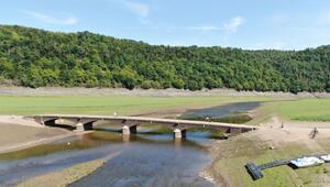Niedriger Pegel am Edersee