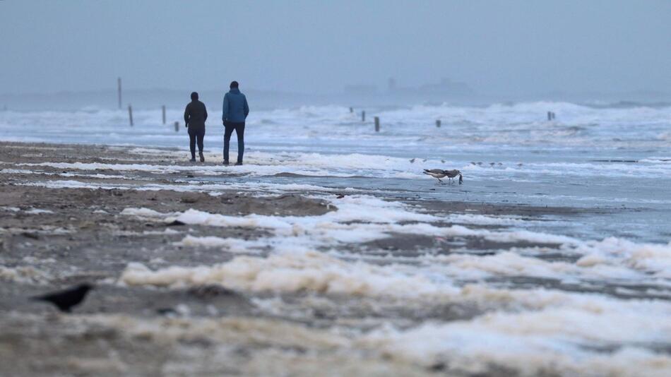 Stürmisches Wetter in Norddeutschland