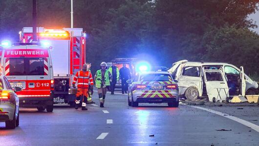 Tote bei Unfall auf A48 bei Koblenz