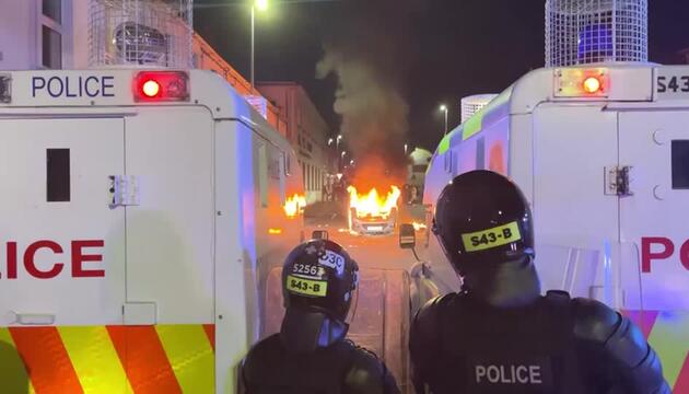 Ausschreitungen in Nordirland