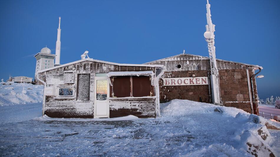 Winter auf dem Brocken