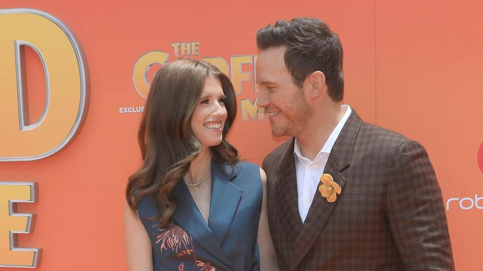 Verliebte Blicke: Katherine Schwarzenegger und Chris Pratt haben ihr drittes gemeinsames Kind ...