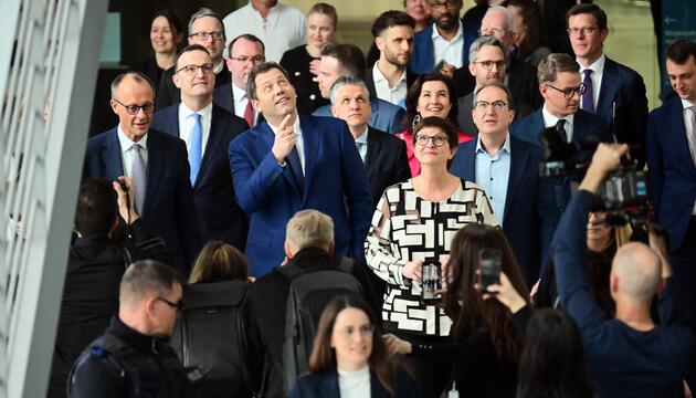 Koalitionsverhandlungen von Union und SPD abgeschlossen
