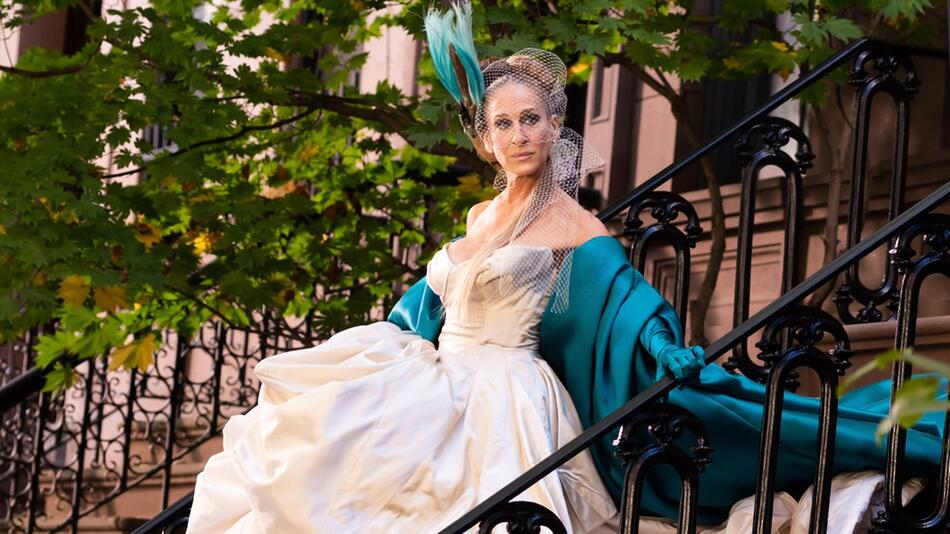 Sarah Jessica Parker spielt Carrie Bradshaw.