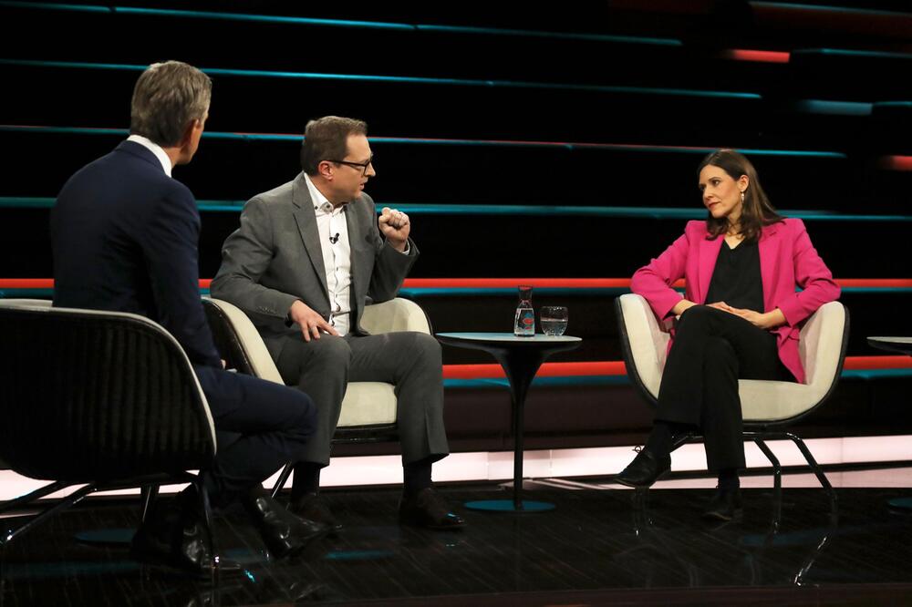 Victoria Rietig und Martin Huber bei "Markus Lanz"