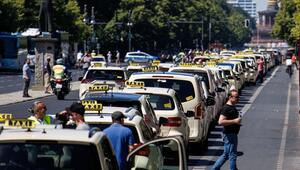 Bundesweiter Protesttag des Taxi-Gewerbes