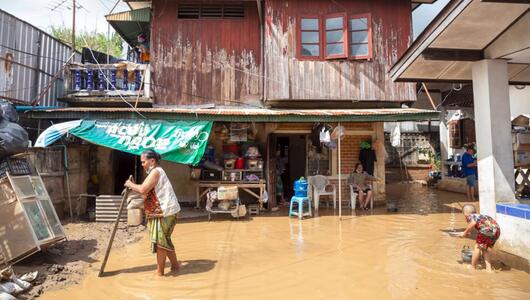 Rekordfluten in Thailand: Chiang Mai unter Wasser