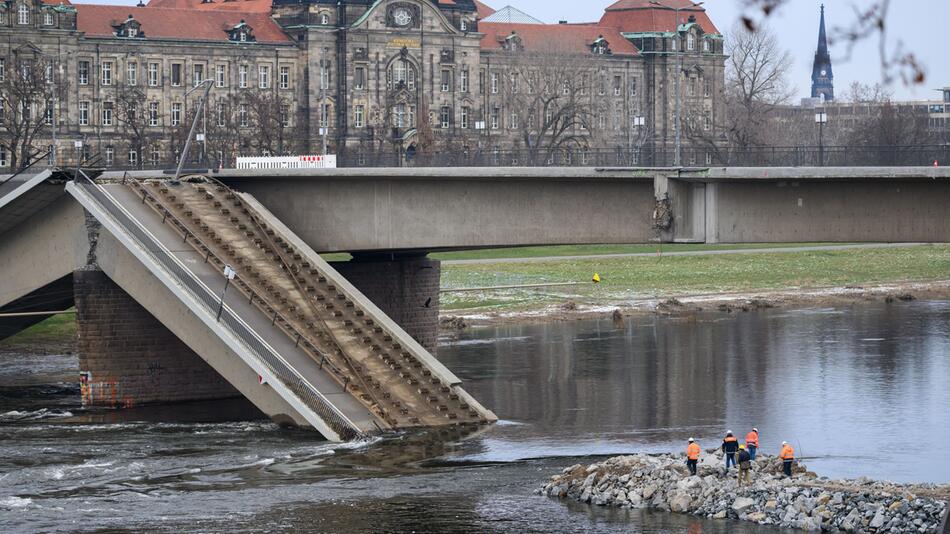 Carolabrücke in Dresden