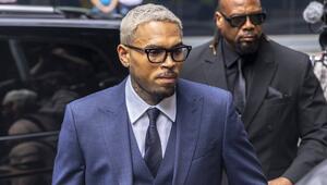 Chris Brown in London.
