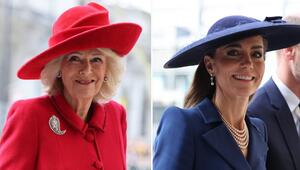 Königin Camilla und Prinzessin Kate strahlten beim Commonwealth Day - und wählten ganz besondere ...
