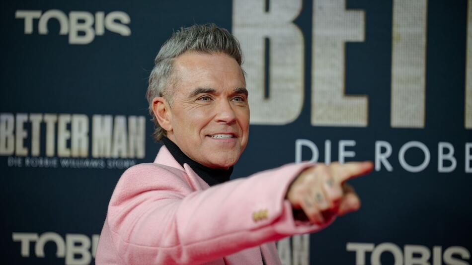 Premiere des Films "Better Man - Die Robbie Williams Story"