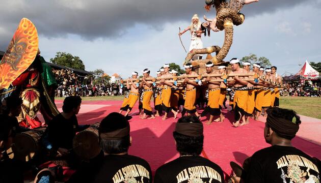 Neujahrsfest der Hindus in Indonesien