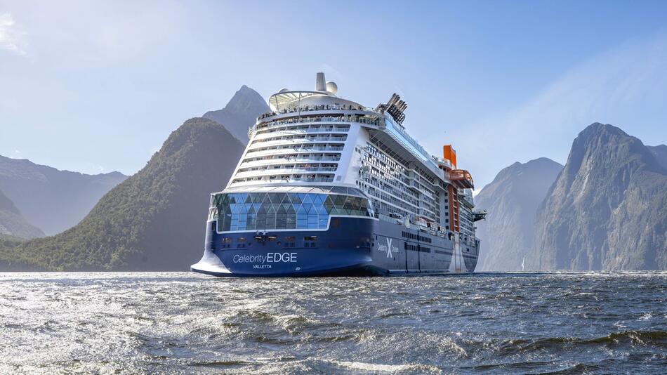 Celebrity Edge in Neuseeland