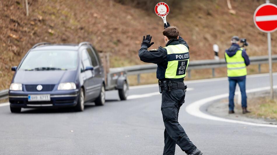 Grenzkontrolle in Bayern