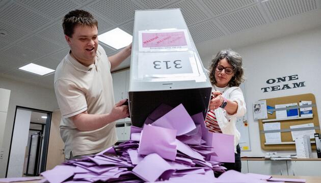 Kommunalwahl in Niedersachsen - Auszählung
