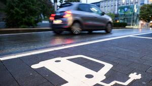 Parkplatz mit Ladestation