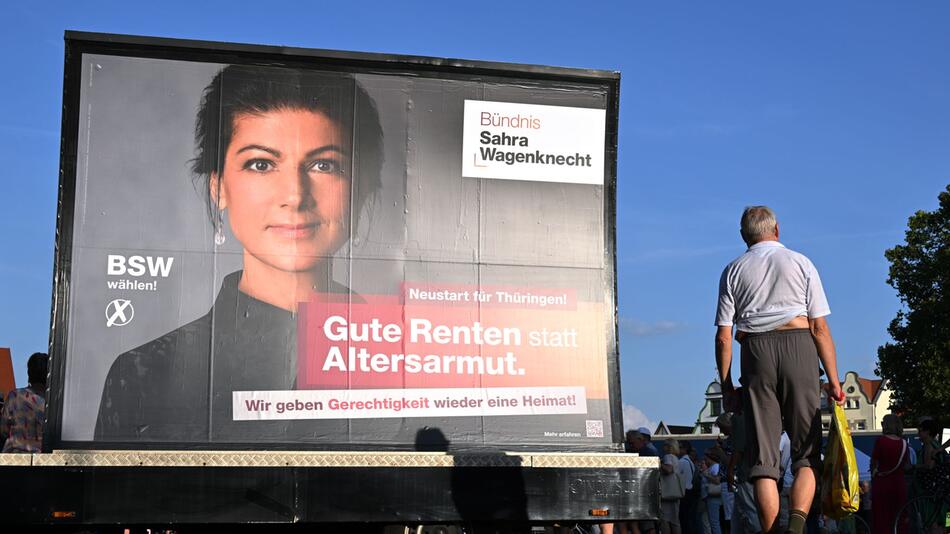 Bündnis Sahra Wagenknecht zum Thema Altersarmut