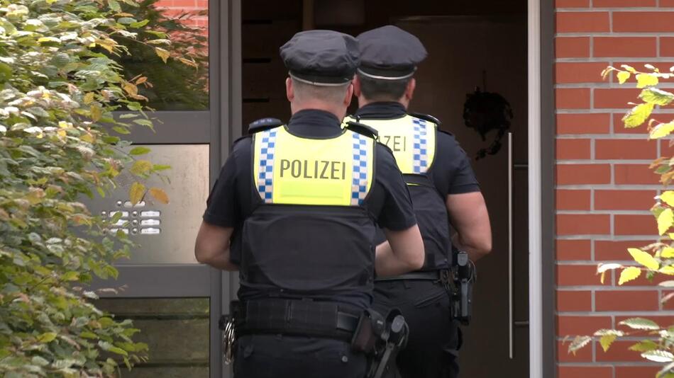 Polizei im Einsatz in Hamburg