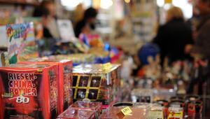 Silvesterangebot in einem Supermarkt.