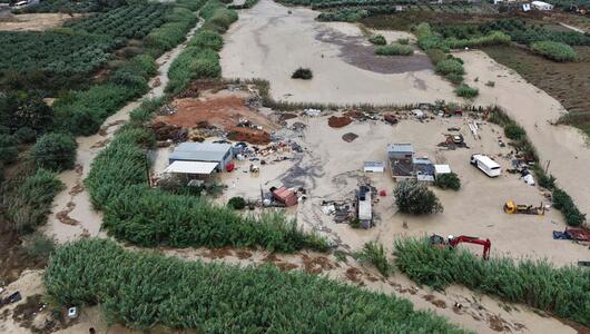 Unwetter auf Kreta